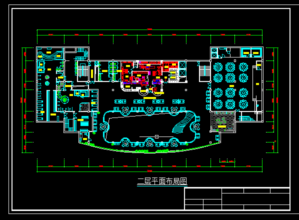 某中式酒店建筑设计方案全套CAD图纸_图1