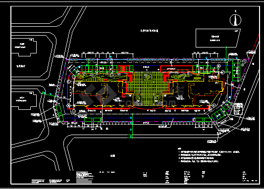 深圳星河名居的CAD施工设计图纸-图二