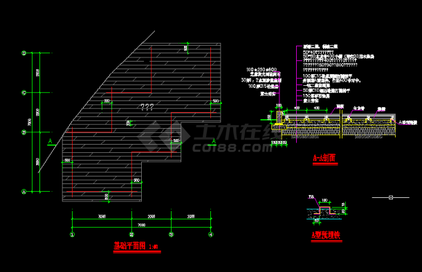 E木花架建筑方案设计全套CAD图纸-图二