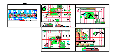 小区住宅楼建筑方案设计全套CAD图纸-图一