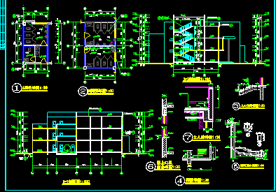 某县级市独立门诊楼CAD设计施工建筑施工图纸-图二