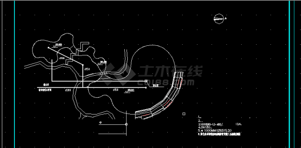 水上别墅建筑方案设计全套CAD图纸-图二