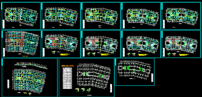 东莞某花园住宅框架结构CAD建筑设计施工图_图1