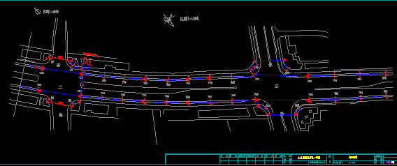 某市中心道路的路灯设计CAD施工图-图二
