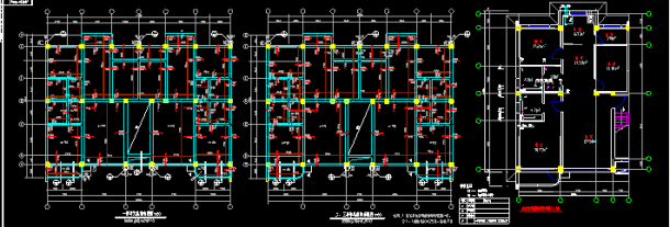 生态园区建筑工程结构CAD建筑设计施工图-图二