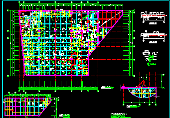 某小区住宅楼结构CAD设计建筑施工图纸-图二