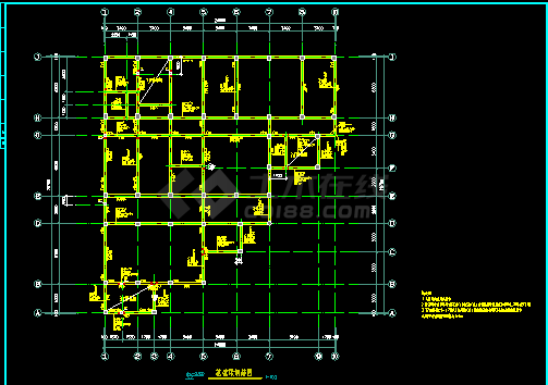 深圳甲级卫院全套建筑结构CAD设计施工图-图二