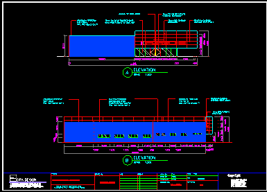 保时捷汽车展厅全套结构CAD建筑设计施工图-图二