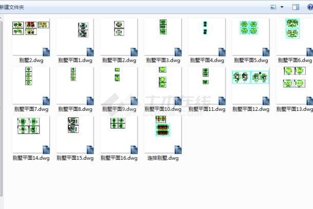 2018年最新别墅建筑平面图合集-图一