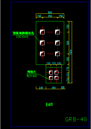 某大型鼓风机CAD全套设计方案图纸-图二