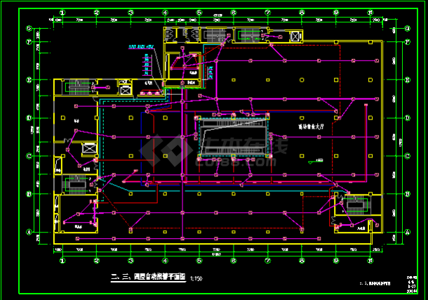 框架结构商场大厦全套电气设计图纸（含设计说明）-图二