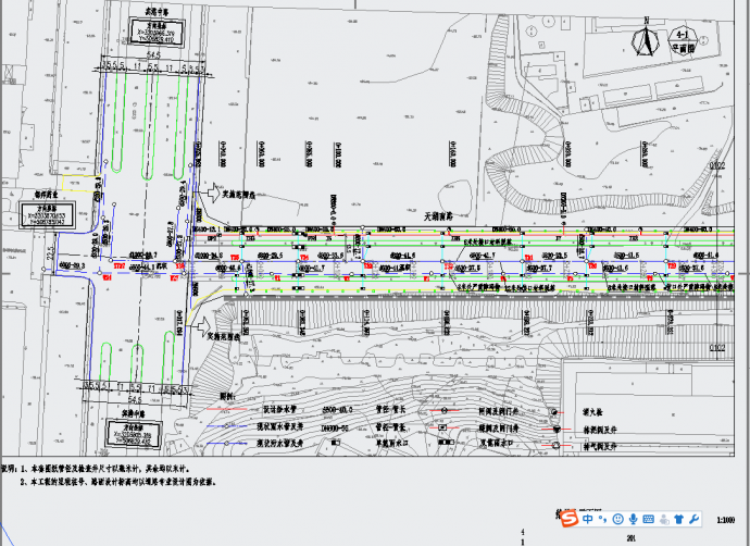 天湖南路综合改造提升工程道路给排水设计_图1