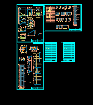 复式公寓楼建筑施工CAD设计方案图纸_图1