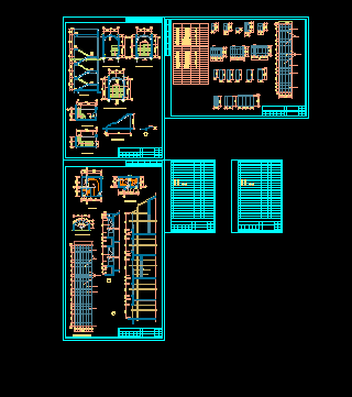 复式公寓楼建筑施工CAD设计方案图纸