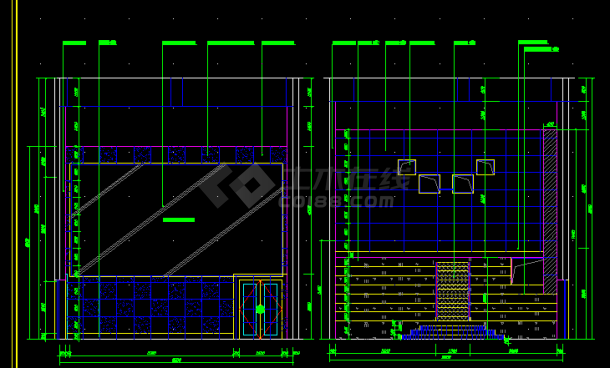 保利国际电影院设计方案全套CAD详图-图二