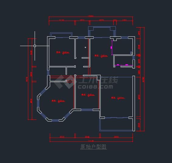 某地区家装祥细节点设计装修方案cad大样图-图二