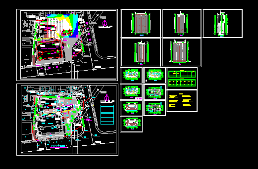 某市经济适用房建筑施工CAD设计方案图纸_图1