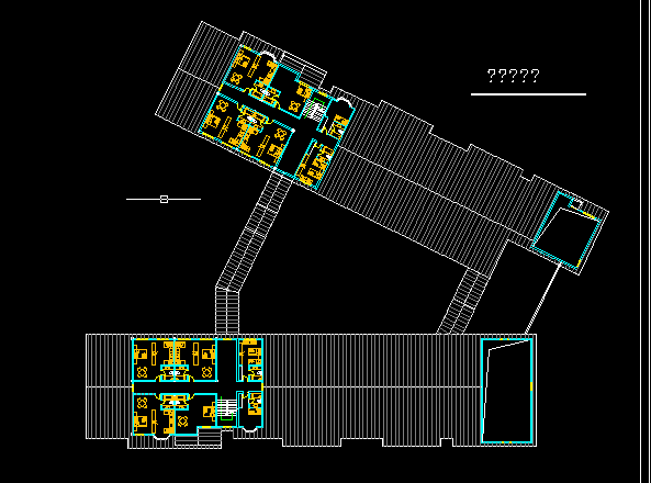 某豪华中式酒店建筑设计全套CAD详图_图1