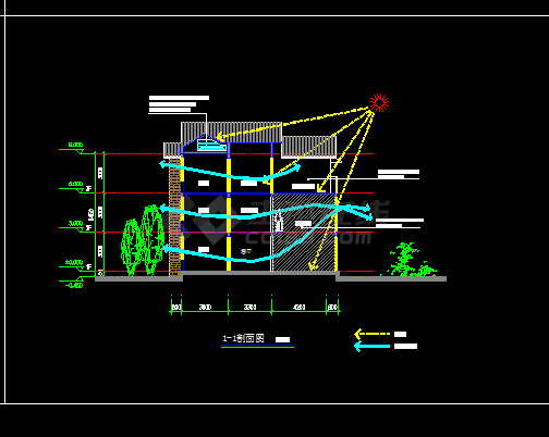 别墅照明线路设计方案全套CAD图纸-图二