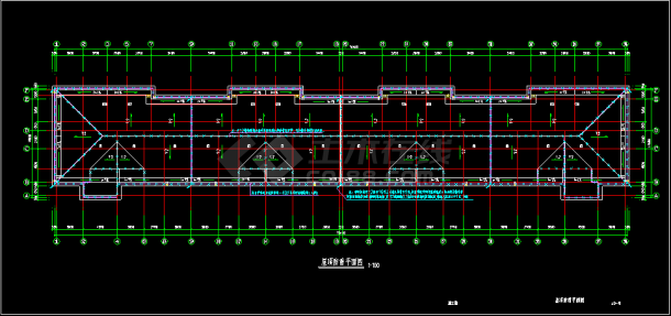 某住宅楼电气CAD平面设计施工图纸-图二