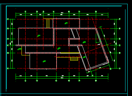 现代别墅CAD设计施工方案带效果图-图二