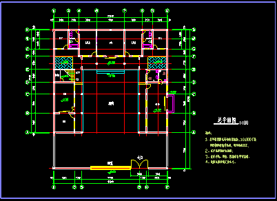 云南大理住宅建筑CAD平立剖面施工图-图二