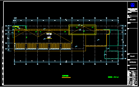 某市职业技术学校综合楼暖通设计cad施工方案图-图二