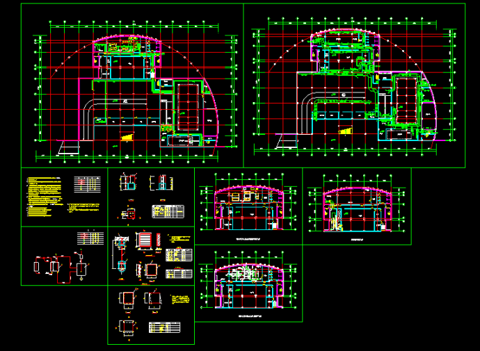 某住宅地下室中央空调全套cad设计施工方案图纸_图1