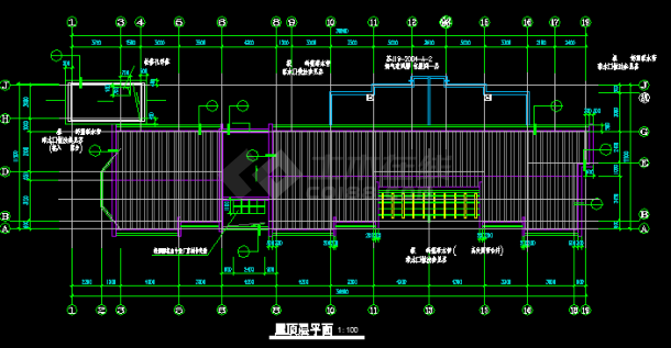 江苏某地区多层住宅CAD方案图纸-图二