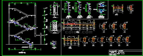 全套多层住宅结构CAD平面设计图纸-图二