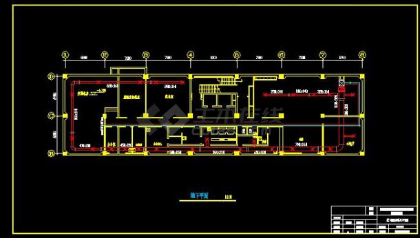 天津市某综合楼暖通设计施工CAD图-图二