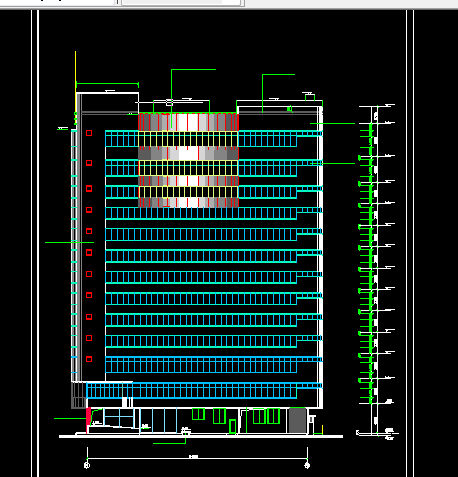 三星级宾馆全套建筑施工CAD详图-图二