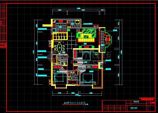 某珠江广场完整电气设计施工CAD图纸-图二