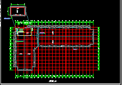 大型工厂员工宿舍建筑设计cad平立剖面施工图-图二