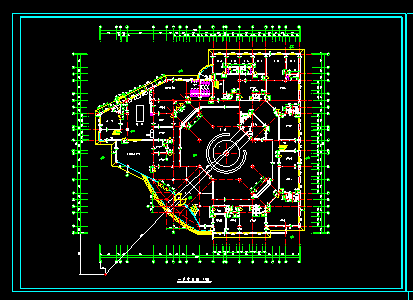 娱乐城全套施工设计CAD平面图纸-图二