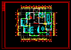 整套欧式别墅CAD建筑设计装修图-图二