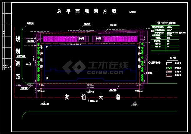 上海某建材广场方案建筑设计带效果图-图二
