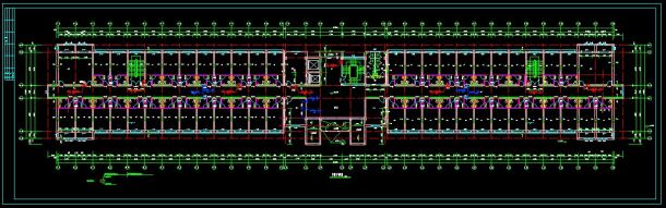 某五层中式风格敬老院建筑设计CAD扩初图(含设计说明）-图二