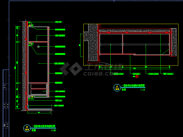 豪华别墅柜体建筑设计方案全套CAD图纸-图二