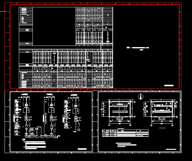 某220kV变电站站用电设计cad系统图_图1