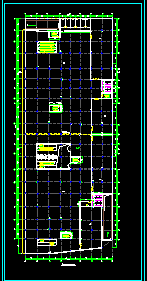 某商场建施cad设计方案图（附带地下二层停车场）-图二