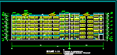 焦作市某节能住宅楼建筑CAD施工设计图纸-图二