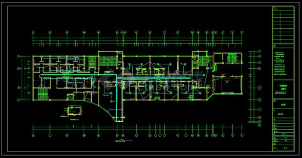 某地星级酒店电气设计方案CAD施工图(含设计说明）-图二