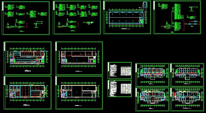 某工厂车间电气设计cad施工方案图纸(含设计说明）_图1