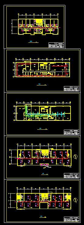 某地商业综合楼暖通空调设计cad施工方案图-图一