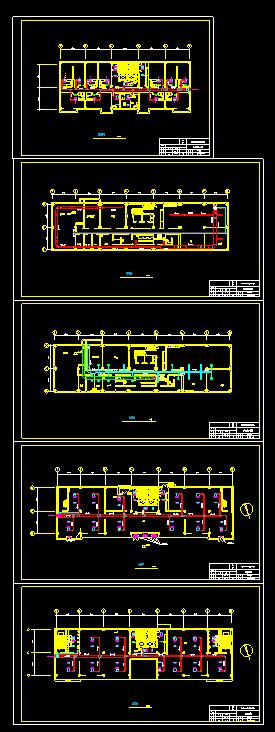 某地商业综合楼暖通空调设计cad施工方案图_图1