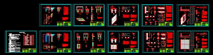斜交板桥设计cad施工设计CAD图纸_图1