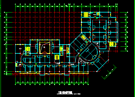 某大酒店方案建筑CAD设计施工图纸-图二