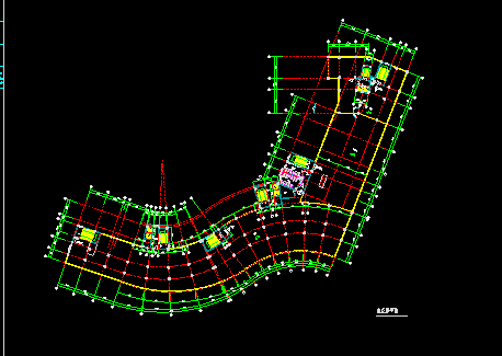 某市高层商住楼全套建筑CAD施工设计图纸-图二