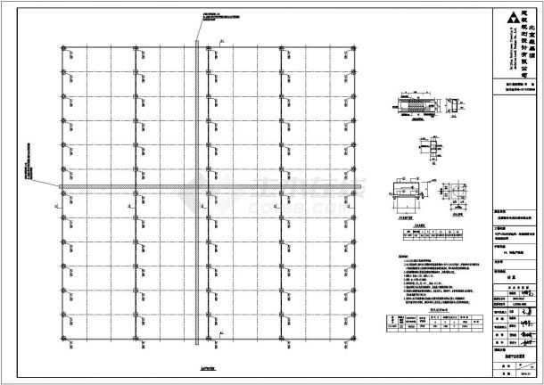 某生产车间钢结构图纸（附钢结构厂房报价表完整.XLS）-图一